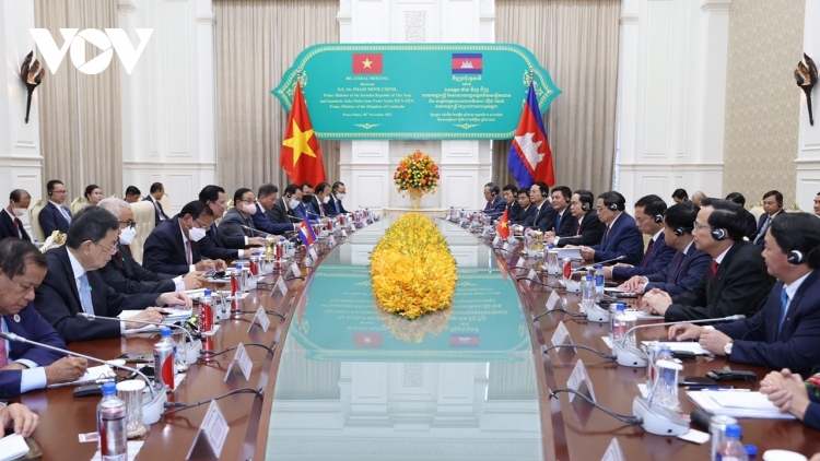 Vietnam, Cambodia vow to complete border demarcation, border marker planting